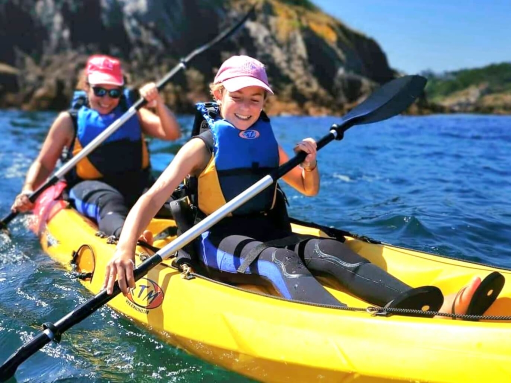 alquiler de kayaks en Asturias con niños